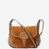 Sierra S ruskindskalveskind messenger bag