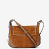 Sierra S ruskindskalveskind messenger bag