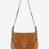Sierra S ruskindskalveskind messenger bag