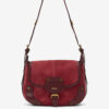 Sierra S ruskindskalveskind messenger bag