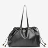 Silven E/W skinnende læder totebag