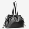 Silven E/W skinnende læder totebag