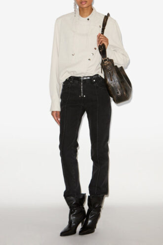 Silviana jeans med lige ben