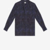 Sima Bluse i silke med print