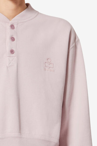 Simony bomuldssweatshirt med logo