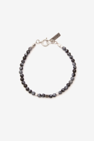 Snowstone naturstenarmbånd