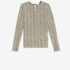 Soline broderet tylbluse