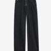 Stely jeans med brede ben