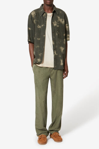Tabilio quiltet chambray-skjorte