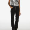Tahina vest med pailletter