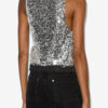 Tahina vest med pailletter