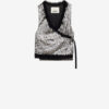 Tahina vest med pailletter