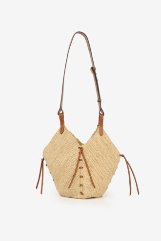 Tampa Mini Raffia skuldertaske