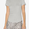 Taomi Ribbet kortærmet bomulds-T-shirt
