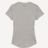 Taomi Ribbet kortærmet bomulds-T-shirt