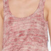 Thea tank top i linned med print