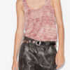 Thea tank top i linned med print