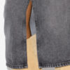 Tilauria midi-nederdel i fin denim