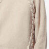 Tulliam uld- og kashmirstrikket sweater
