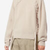 Tulliam uld- og kashmirstrikket sweater