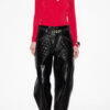 Vandalia Top i rynket jersey