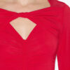 Vandalia Top i rynket jersey