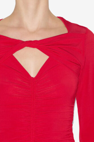 Vandalia Top i rynket jersey