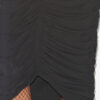Vicky midi-nederdel i rynket jersey