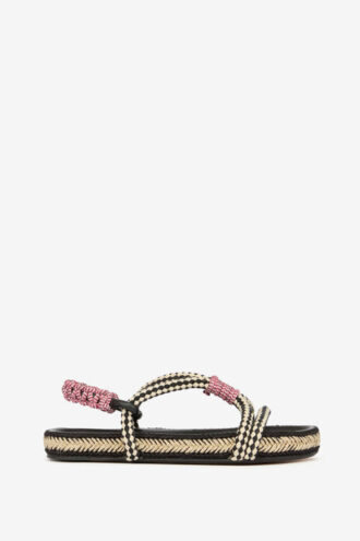 Waltee flade reb-sandaler