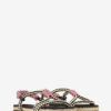 Waltee flade reb-sandaler