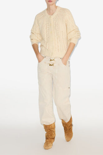 Yara kabelstrikket cardigan