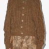 Yara kabelstrikket cardigan