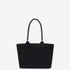 Yenky Zipped bomuldslogo-tote bag