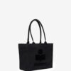 Yenky Zipped bomuldslogo-tote bag