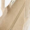 Yenky Zipped taske i falmet bomuld med logo Yenky Zipped taske i falmet bomuld med logo