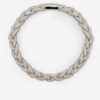 Yua flettet rhinestone-choker
