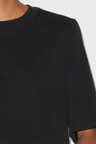 Zaely kort bomulds-T-shirt