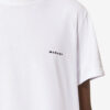 Zafferh kortærmet ensfarvet bomulds-T-shirt Zafferh kortærmet ensfarvet bomulds-T-shirt