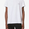 Zafferh kortærmet ensfarvet bomulds-T-shirt Zafferh kortærmet ensfarvet bomulds-T-shirt