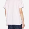 Zafferh kortærmet ensfarvet bomulds-T-shirt
