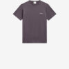 Zafferh kortærmet ensfarvet bomulds-T-shirt
