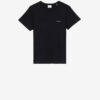 Zafferh kortærmet ensfarvet bomulds-T-shirt