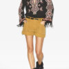Zelda broderet Matka silke bluse