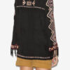 Zelda broderet Matka silke bluse