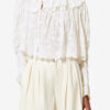 Zelly Frilly Floral bomulds- og silketop