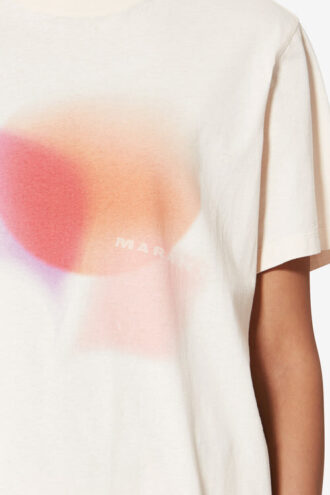Zewel T-shirt i bomuld med print