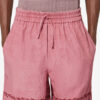 Zilan broderede bomuldsgaze-shorts Zilan broderede bomuldsgaze-shorts