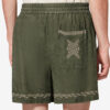 Zilan broderede bomuldsgaze-shorts Zilan broderede bomuldsgaze-shorts