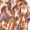 Zilia kort bomulds-T-shirt med akvarelprint