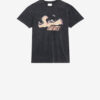 Zoeline bomulds-T-shirt med print
